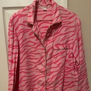 Victoria’s Secret Pink 💕 Zebra Stripe PJ’s